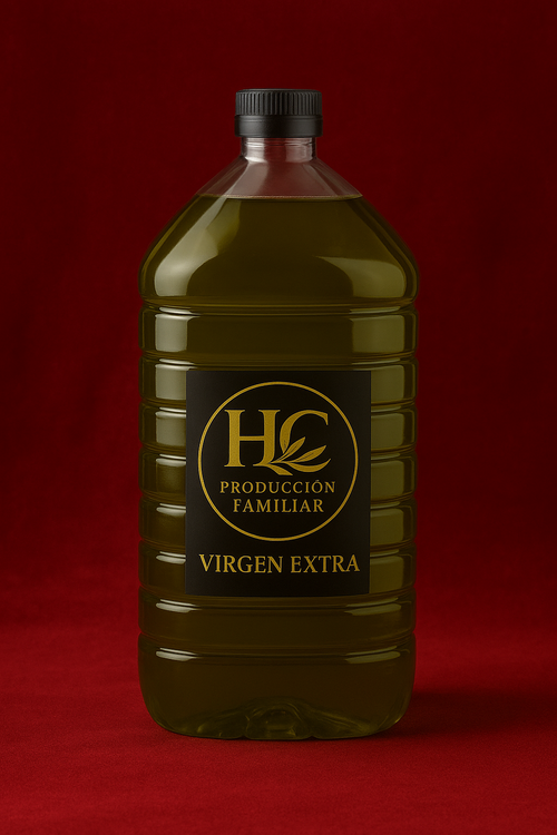 1 garrafa de 5 litros VIRGEN EXTRA HC producción familiar